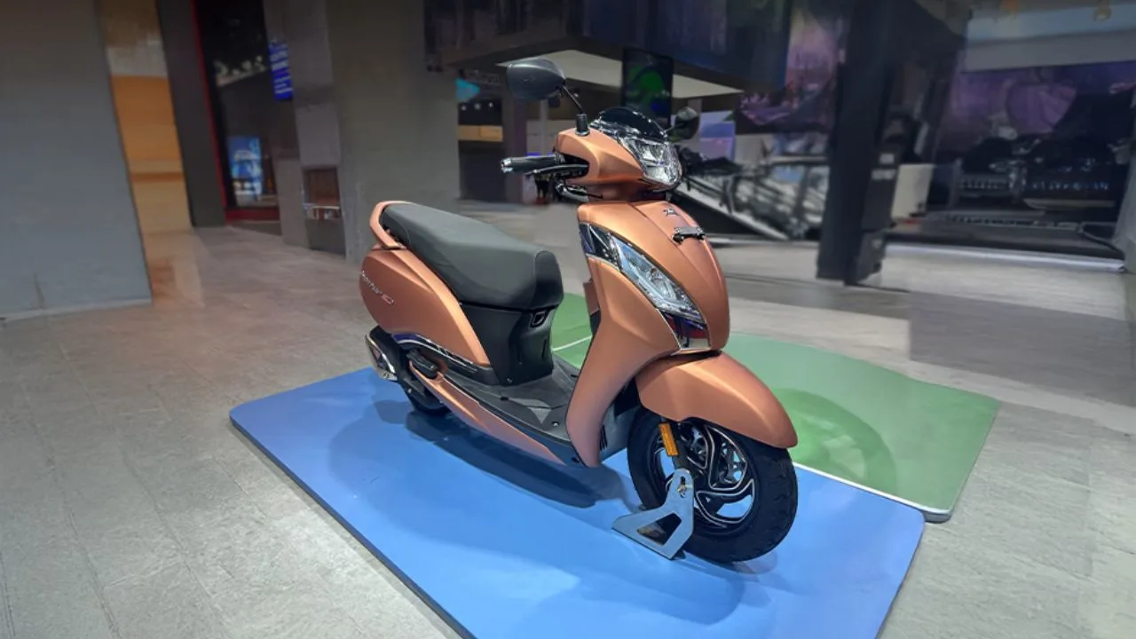 TVS Jupiter CNG New Scooter